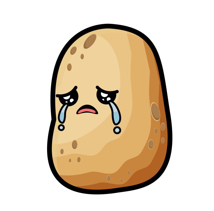 potato sad
